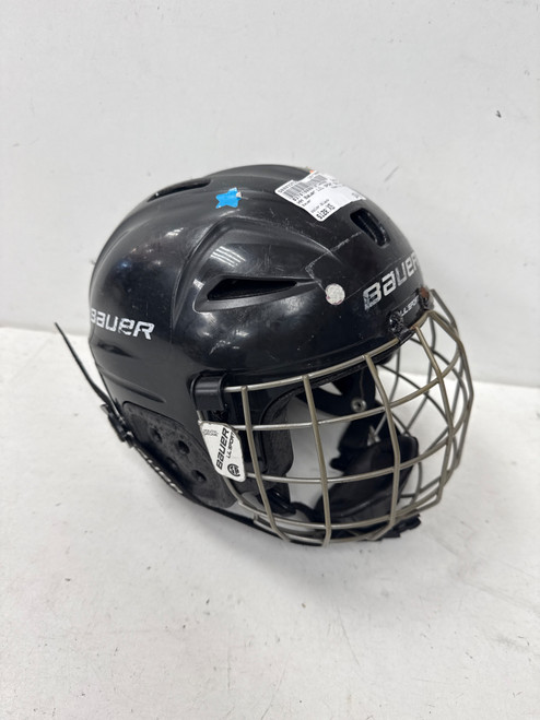 Vist Large View of Product Image Which is Used Bauer LIL SPORT Helmet Cage Combo Black XS