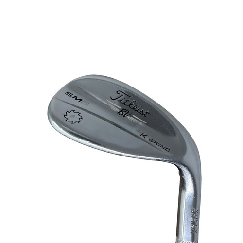 Vist Large View of Product Image Which is Used Titleist SM6 BV K GRIND 60-12 Golf Wedge Mens RH 60 Degree