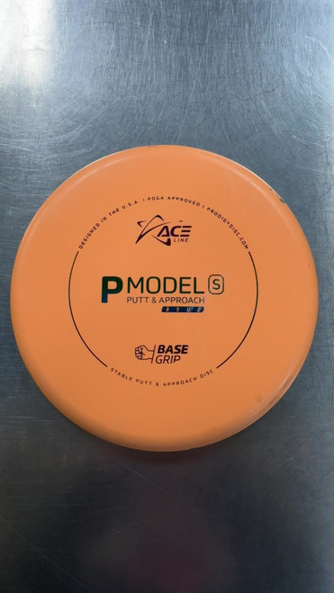 Vist Large View of Product Image Which is Used Prodigy Disc P MODEL S Disc Golf Putter Orange
