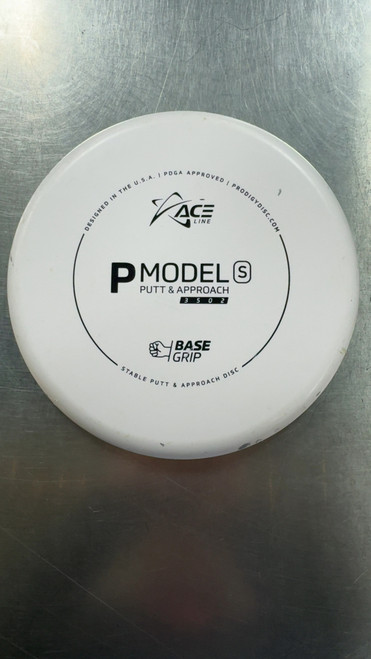 Vist Large View of Product Image Which is Used Prodigy Disc P MODEL S Disc Golf Putter Grey