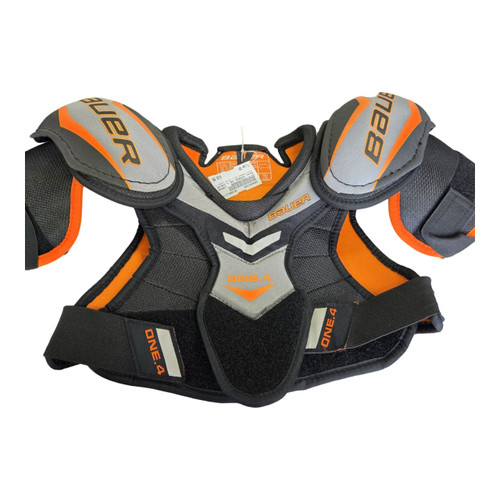 Vist Large View of Product Image Which is Used Bauer SUPREME ONE.4 JUNIOR HOCKEY SHOULDER PAD Junior Shoulder Pads SM