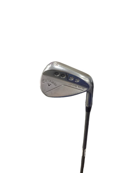 Vist Large View of Product Image Which is Used Callaway JAWS RAW Golf Wedge Mens RH 56 Degree