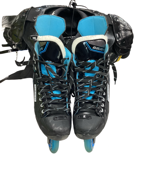 Vist Large View of Product Image Which is Used Bauer RSX Roller Hockey Skates Black Senior 11