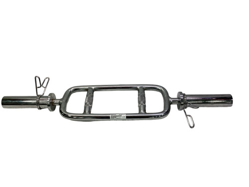 Vist Large View of Product Image Which is Used Olympic Tricep Bar 34"