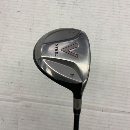 Vist Large View of Product Image Which is Used Taylormade V STEEL Mens Fairway Wood RH 3 Wood