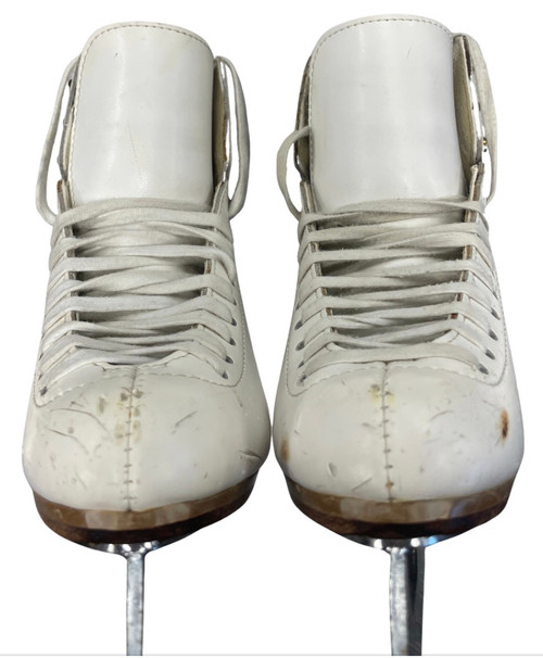 Vist Large View of Product Image Which is Used Jackson 2071 Girls Figure Skate White Junior 02.5