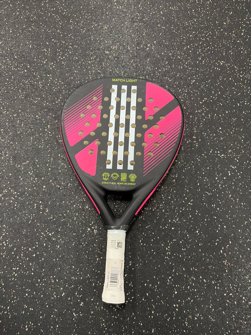 Vist Large View of Product Image Which is Used Adidas NWT MATCH LIGHT 3.2 PLATFORM TENNIS Adult Tennis Racquet Pink Unknown