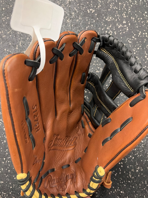 Vist Large View of Product Image Which is Used Rawlings SL1275H BB/SB Glove LH Throw Brown 12 3/4"