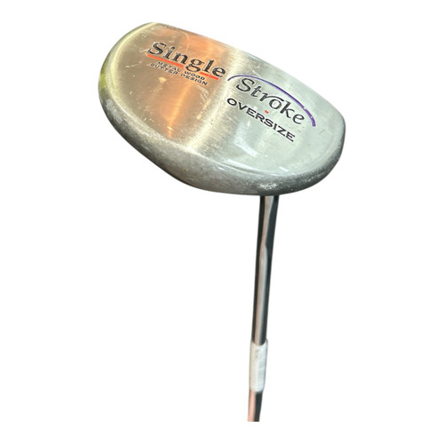 Vist Large View of Product Image Which is Used SINGLE STROKE OVERSIZE PUTTER RH Mens Putter RH