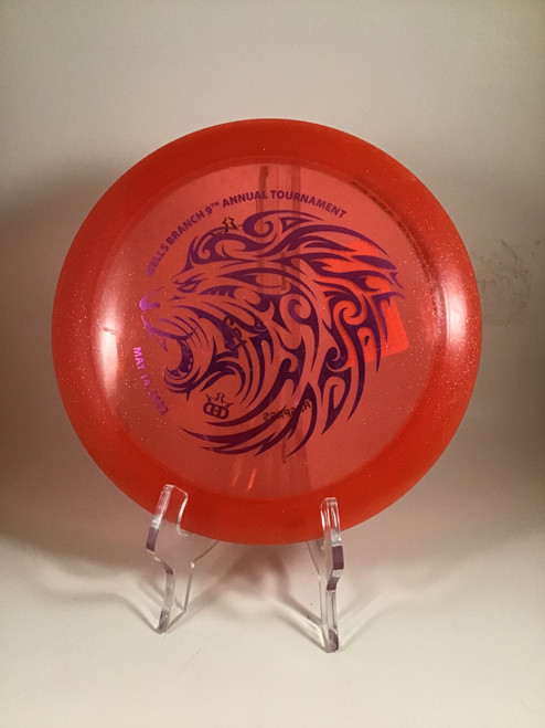 Vist Large View of Product Image Which is Used Dynamic Discs LUCID TRESPASS Disc Golf Driver Red 174g