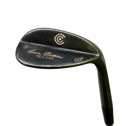 Vist Large View of Product Image Which is Used Cleveland TOUR ACTION REG 588 Golf Wedge Mens RH 60 Degree