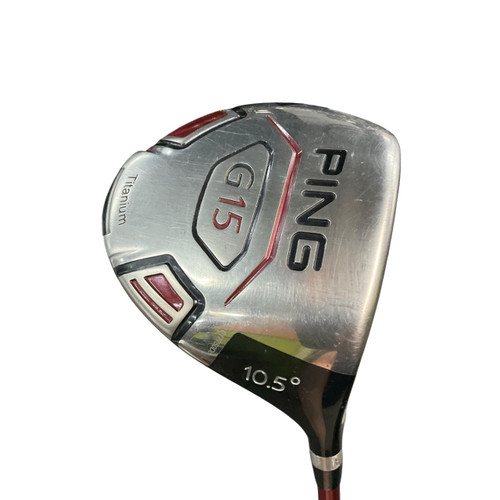 Vist Large View of Product Image Which is Used Ping G15 TITANIUM Mens Driver RH 10.5 Degree