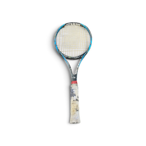 Vist Large View of Product Image Which is Used Dunlop BIO MIMETIC 200 TOUR Junior Tennis Racquet Royal Blue 27"