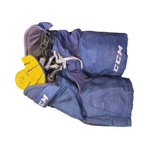 Vist Large View of Product Image Which is Used CCM TACKS HOCKEY PANTS Junior Pant Navy Blue MD