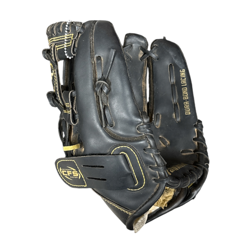 Vist Large View of Product Image Which is Used Franklin 22635 Baseball Glove Right Hand Throw Black 11"