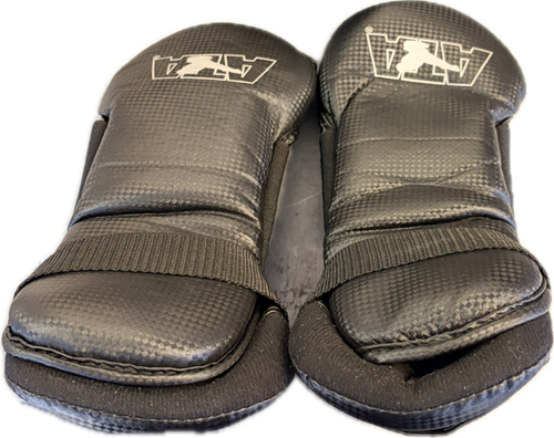 Vist Large View of Product Image Which is Used Martial Arts Foot Pads Black Junior