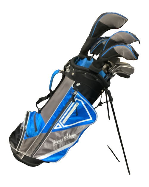 Vist Large View of Product Image Which is Used Tour Edge BAZOOKA 370 Mens Package Set RH Royal Blue 12 Piece