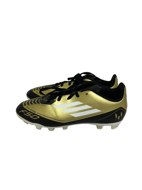 Vist Large View of Product Image Which is Used Adidas F50 Club Messi Mens 5 Soccer Cleats Gold 