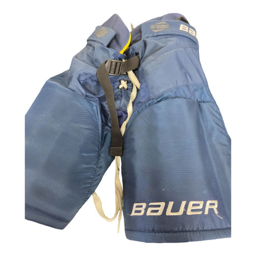 Vist Large View of Product Image Which is Used Bauer SUPREME 3S JR HOCKEY PANTS Junior Pant Navy Blue LG