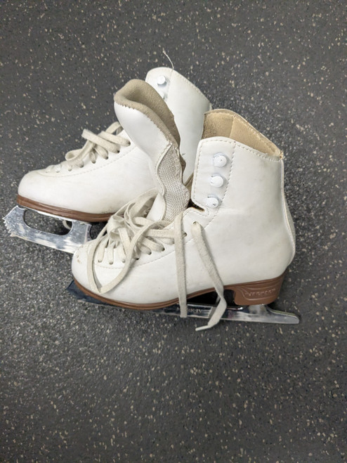Vist Large View of Product Image Which is Used Jackson ARTISTE Girls Figure Skate White Junior 02