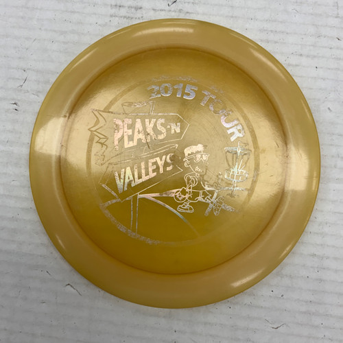 Vist Large View of Product Image Which is Used Discraft Z NUKE Disc Golf Driver Yellow 176g