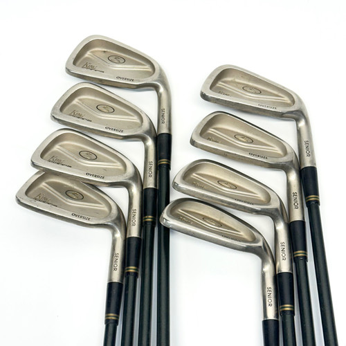 Vist Large View of Product Image Which is Used Cobra KING SENIOR OVERSIZE Mens Iron Set RH 3I-SW