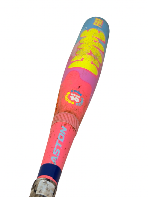 Vist Large View of Product Image Which is Used Easton HYPE FIRE POOL PARTY EUT6HPP10 -10 USSSA 2 3/4 Baseball Bat 29" 29/19