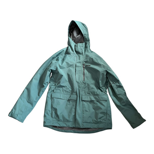 Vist Large View of Product Image Which is Used Helly Hansen Outerwear Heavy Jacket M Green LG