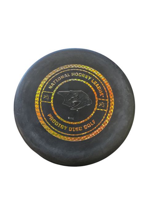 Vist Large View of Product Image Which is Used Prodigy Disc NATIONAL HOCKEY PREDATORS Disc Golf Putter Black
