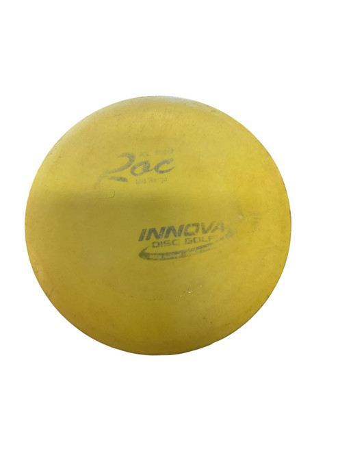Vist Large View of Product Image Which is Used Innova ROC KC PRO Disc Golf Mid Range Yellow
