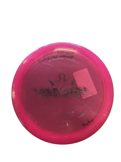 Vist Large View of Product Image Which is Used Dynamic Discs VANDAL Disc Golf Driver Pink