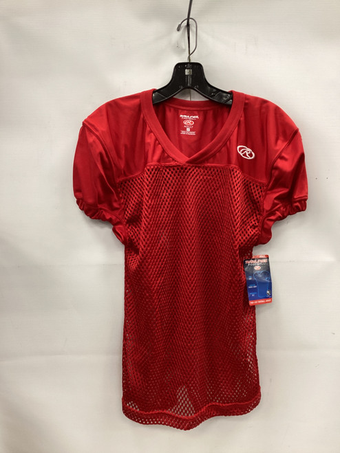 Vist Large View of Product Image Which is Used Rawlings PRACTICE PINNIE FB Top Adult Red SM