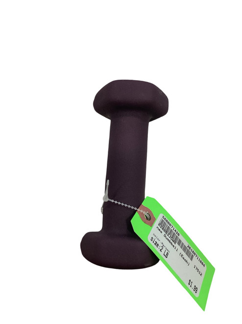 Vist Large View of Product Image Which is Used Hex Dumbbell (Each) Maroon 2 lb