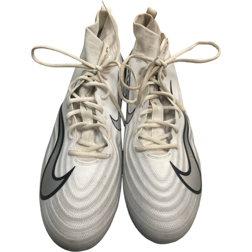 Vist Large View of Product Image Which is Used Nike Adult FB Cleats White Senior 14