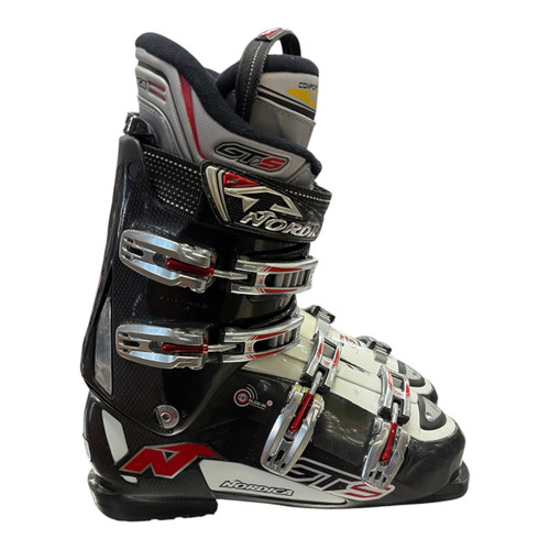 Vist Large View of Product Image Which is Used Nordica GTS Mens DH Ski Boot Black 290 MP - M11 - W12