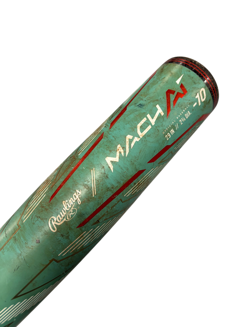 Vist Large View of Product Image Which is Used Rawlings MACH AI BB/SB USSSA 2 3/4 Bat 29"