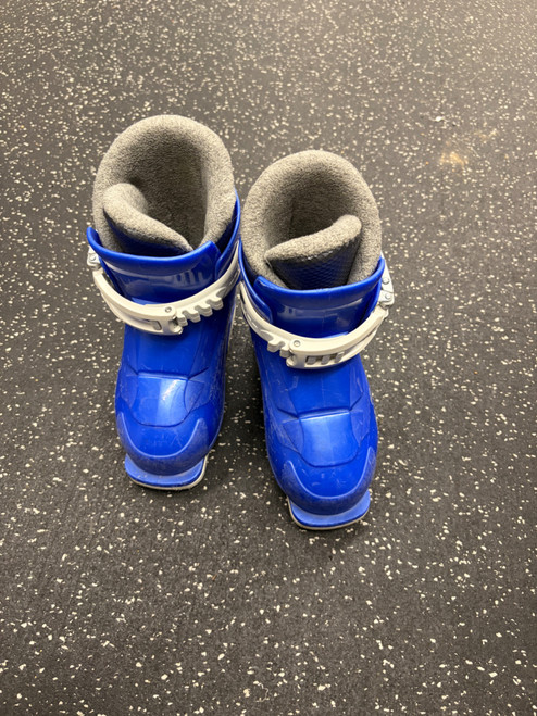Vist Large View of Product Image Which is Used Alpina ZOOM Boys DH Ski Boot Royal Blue 165 MP - Y09