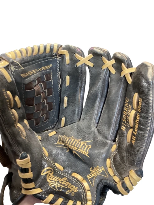 Vist Large View of Product Image Which is Used Rawlings 11.5 HIGHLIGHT SERIES BB/SB Glove RH Throw Brown 11 1/2"