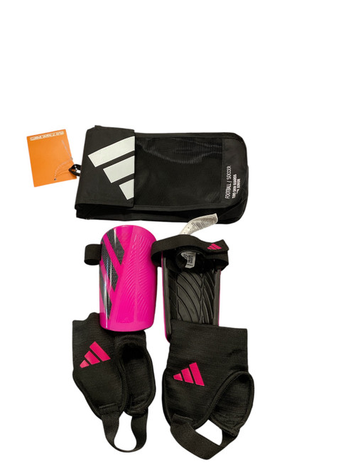 Vist Large View of Product Image Which is Used Adidas Soccer Shin Guards Youth Purple SM