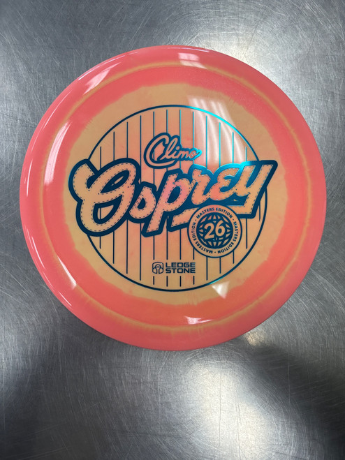 Vist Large View of Product Image Which is Used Discraft CLIMO OSPREY Disc Golf Driver Pink