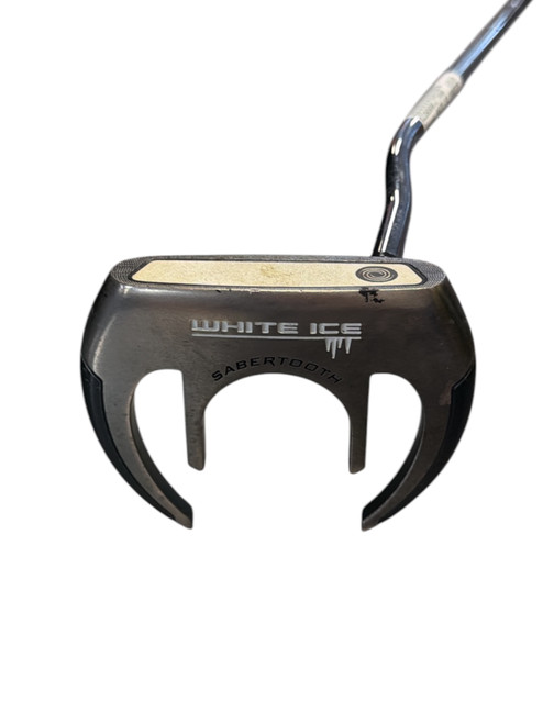 Vist Large View of Product Image Which is Used Odyssey WHITE ICE SABERTOOTH Mens Putter RH