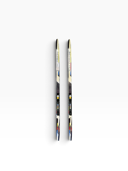 Vist Large View of Product Image Which is Used Salomon JR 136 XC SKI Boys XC Ski/Binding