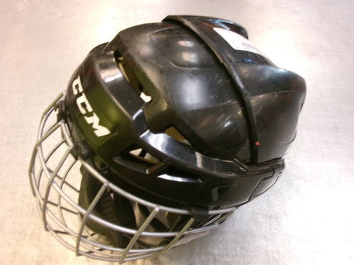 Vist Large View of Product Image Which is Used CCM VECTOR NON CERT Helmet Cage Combo Black MD