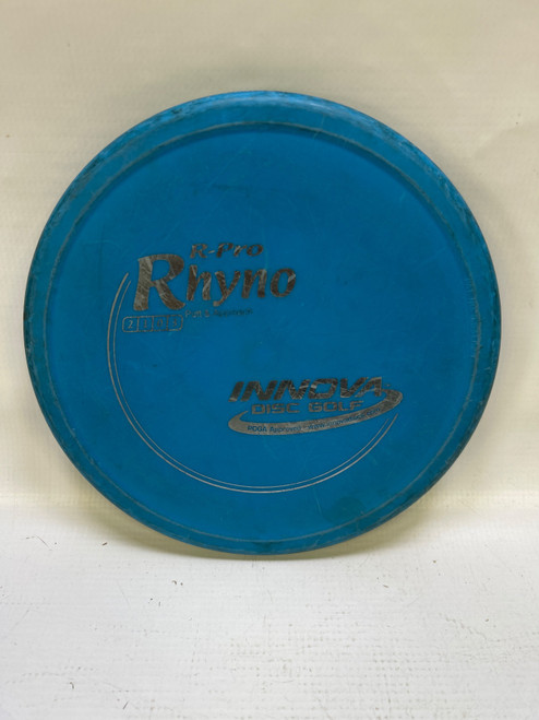 Vist Large View of Product Image Which is Used Innova RYHNO R-PRO 170G Disc Golf Putter Royal Blue 170g