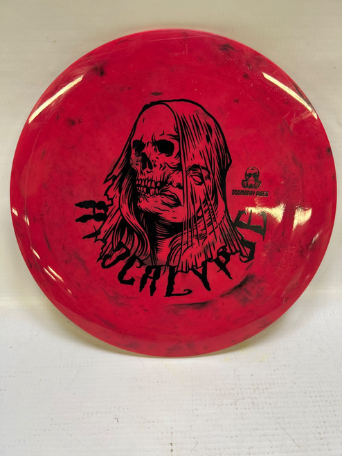 Vist Large View of Product Image Which is Used DOOMSDAY APOCALYPSE 175G Disc Golf Driver Red 175g