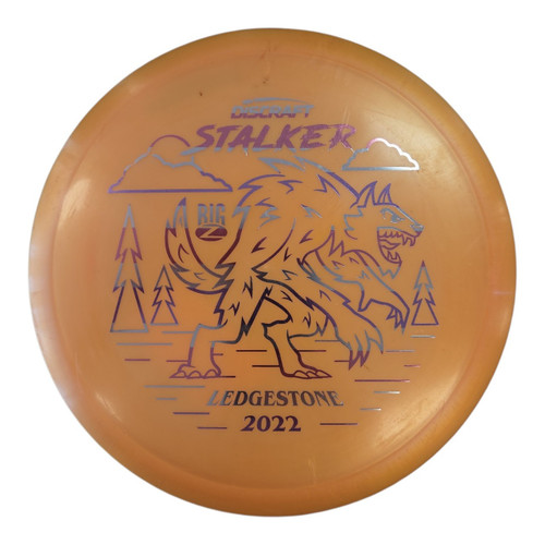 Vist Large View of Product Image Which is Used Discraft STALKER Disc Golf Driver Orange 175g