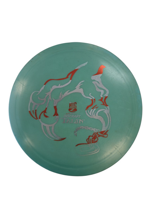 Vist Large View of Product Image Which is Used Discraft TALON Disc Golf Driver Green 176g
