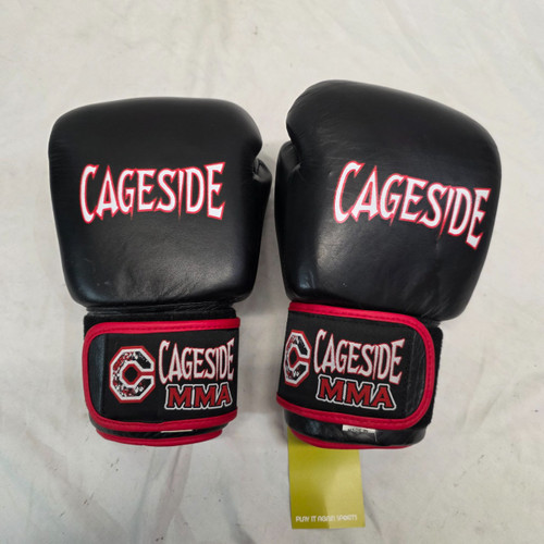 Vist Large View of Product Image Which is Used Boxing Gloves Black LG