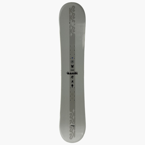 Vist Large View of Product Image Which is Used K2 KANDI Girls Snowboard Only White 134 cm