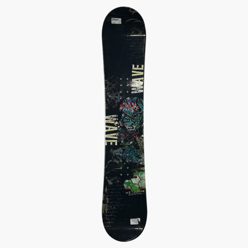 Vist Large View of Product Image Which is Used 540 WAVE Boys Snowboard Only Black 140 cm